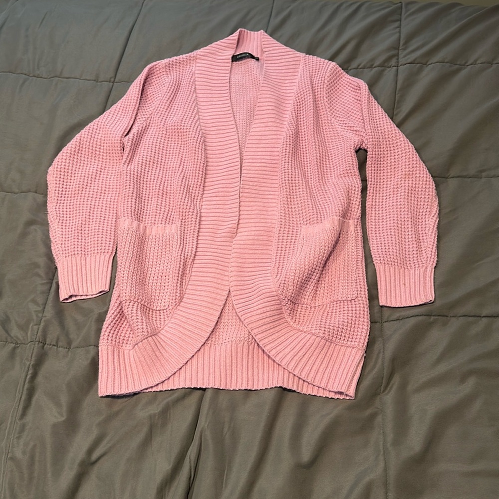 ZESICA Women's Long Sleeve Open Front Casual Lightweight Knit Cardigan S…